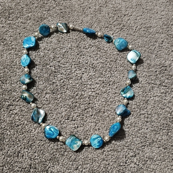 Accessories - Blue Stone Necklace